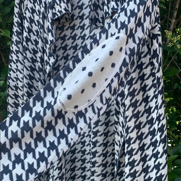 CHARLOTTE TARANTOLA | Cardigan Houndstooth Open - Picture 4 of 10